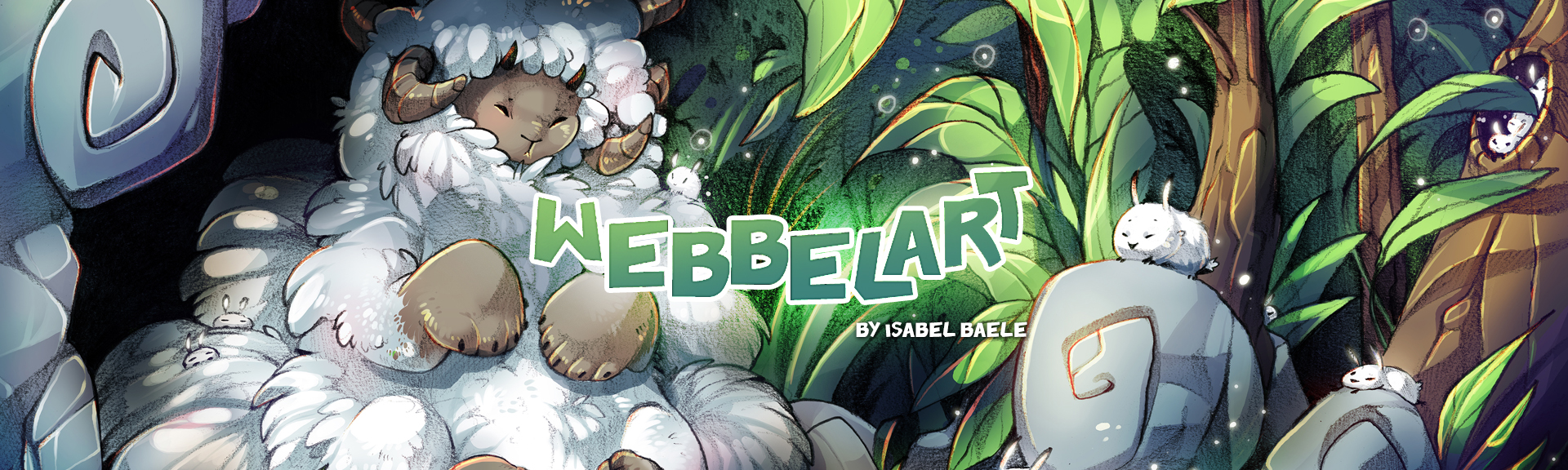 webbelart the sheppard illustration banner