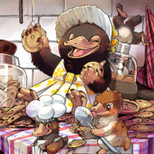 Custom Illustration - The cookie mother Custom Illustration - The cookie mother