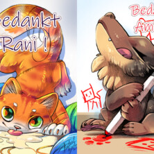 Custom Illustration - Thank you cards Custom Illustration - Thank you cards