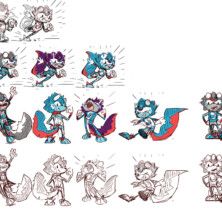 cegekas Mascotte 2025 - sketches cegekas Mascotte 2025 - sketches