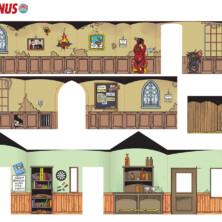 Comics Station - Urbanus Murals Comics Station - Urbanus Murals