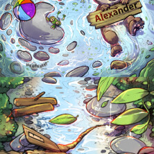 Birth Announcement card - Alexander