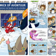 Sportoase - comic book - Met Mick op avontuur Sportoase - comic book - Met Mick op avontuur