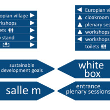 SUMMIT direction banner designs SUMMIT direction banners