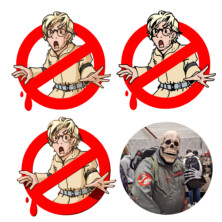 Wim Ghostbusters Custom Patch Illustration Wim Ghostbusters Custom Patch Illustration