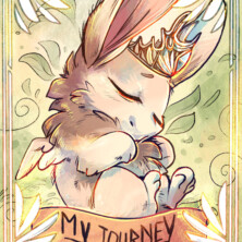 notebook cover design - Journey - Design by Webbelart