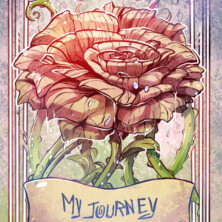 notebook cover design - Journey - Design by Webbelart