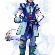 Sketch Commission DND character Florian 2024 Sketch Commission DND character Florian 2024